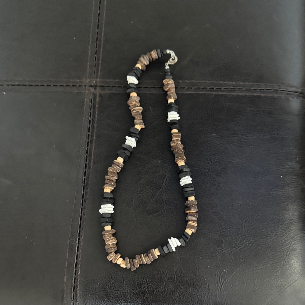 Natural Stone Beaded Necklace